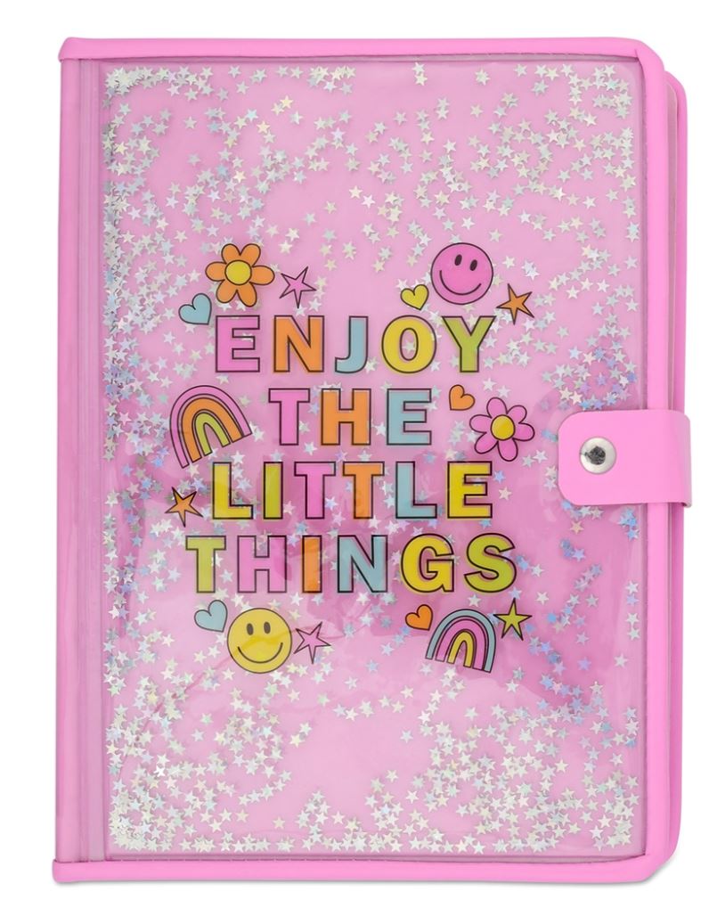 Enjoy The Little Things Sticker Storage Book Arts & Crafts Iscream 