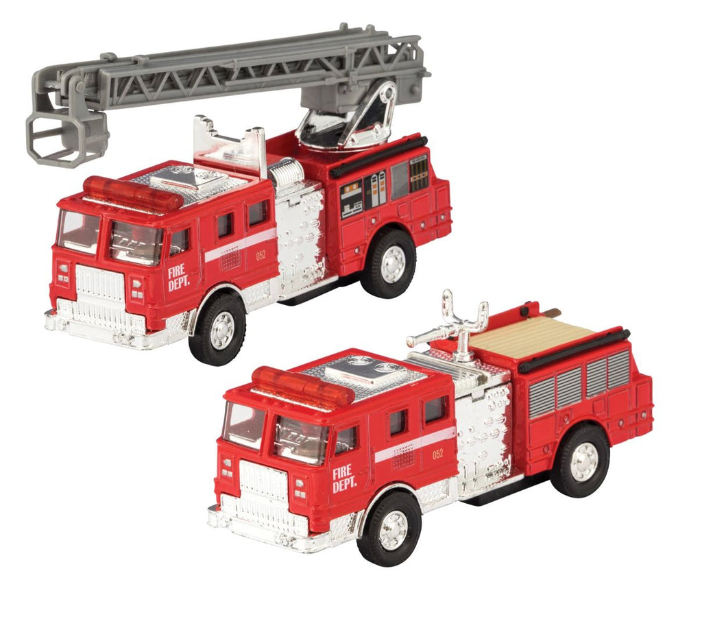 Fire Engine Die-Cast-Car Toys Luna Die-Cast Cars 