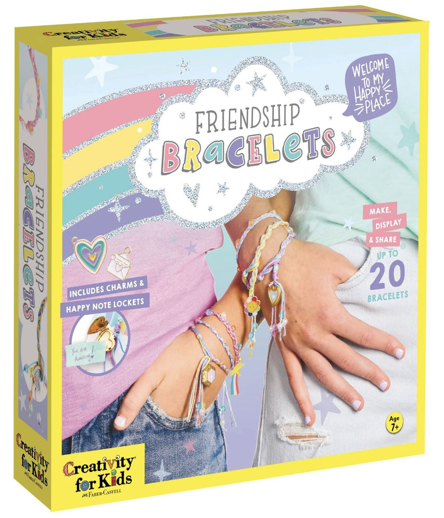 Friendship Bracelets Kit Arts & Crafts Faber Castell 