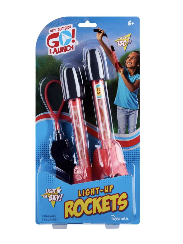 Get Outside Go! Launch Light-Up Rockets Toys Toysmith 