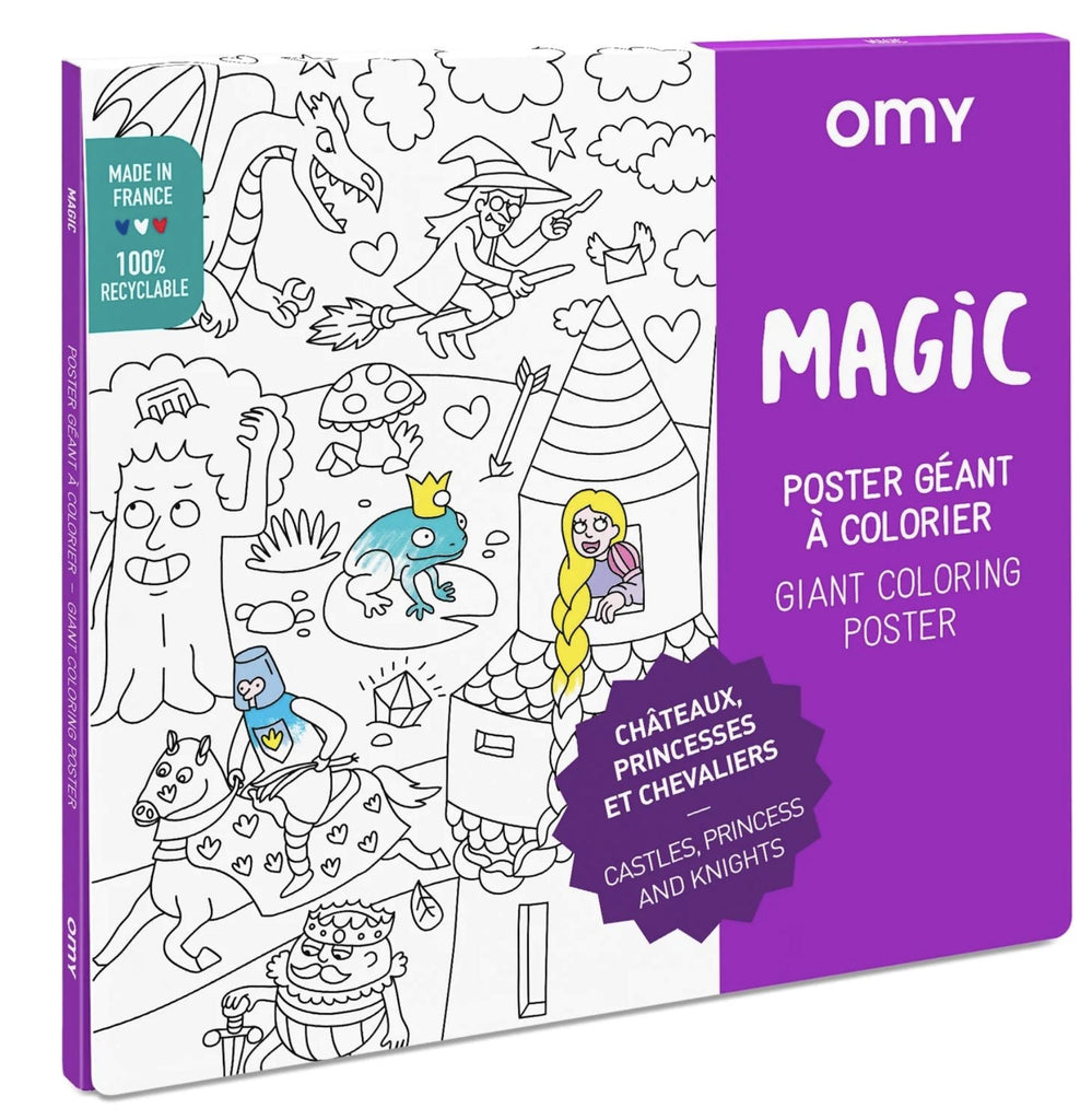 Giant Poster Magic Coloring Poster omy 