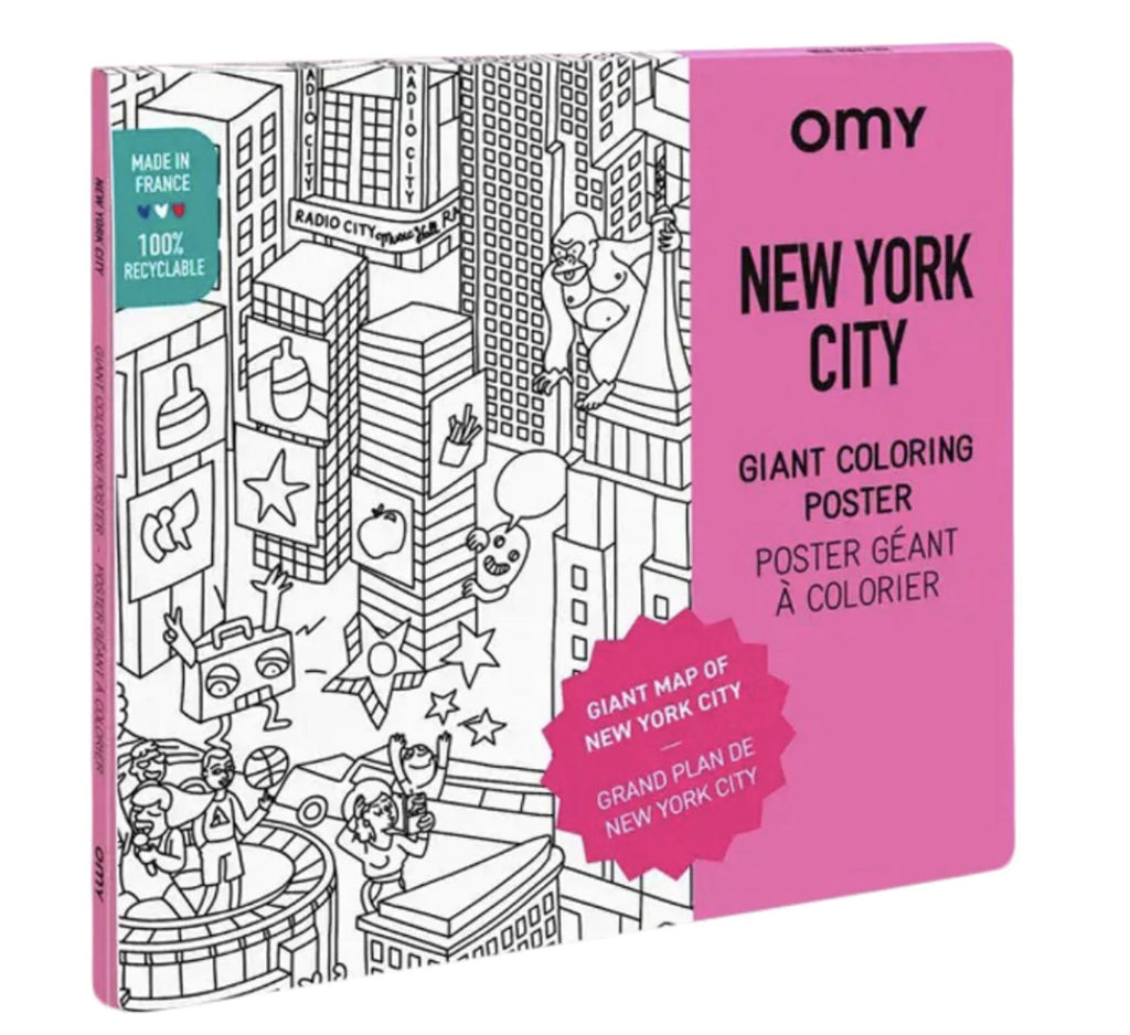 Giant Poster New York Coloring Poster omy 
