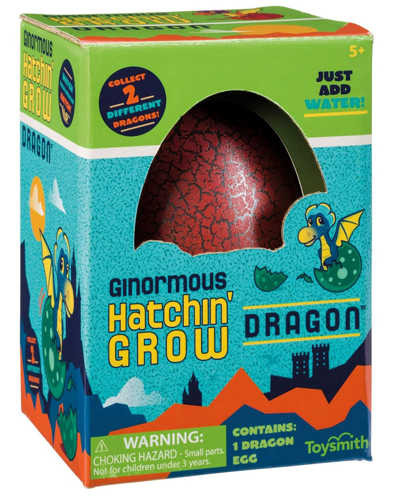 Ginormous Hatchin Grow Dragon Toys Toysmith 