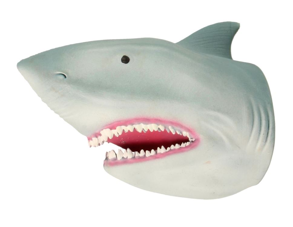 Great White Shark Hand Puppet Toys Keycraft 