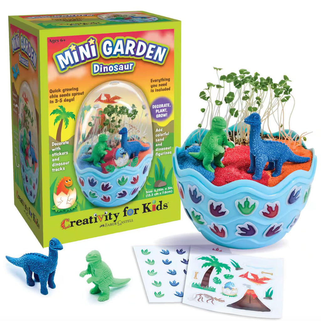 Grow A Mini Garden – Dinosaur - DIY Craft Arts & Crafts Faber Castell 