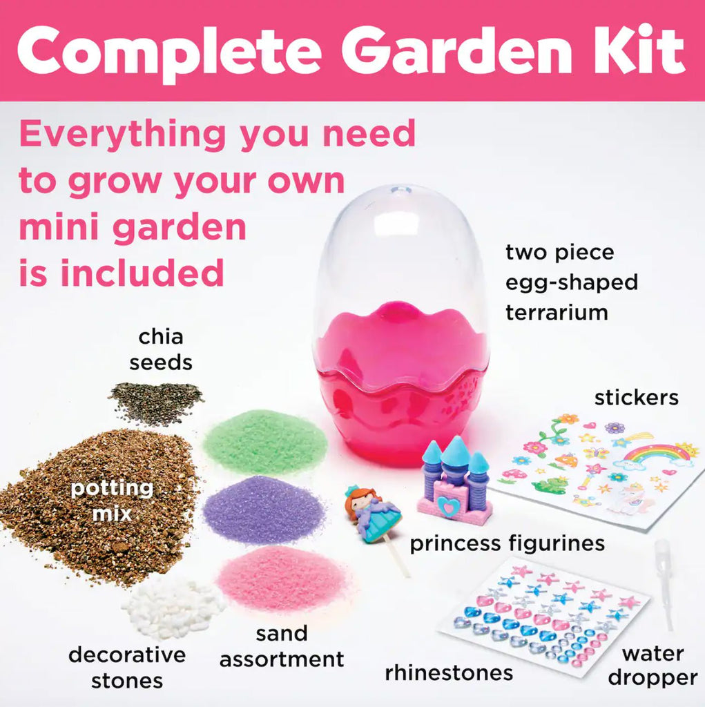 Grow A Mini Garden - Princess - DIY Craft Kit Arts & Crafts Faber Castell 