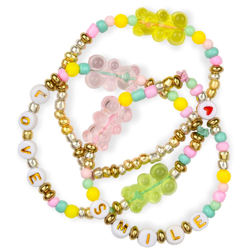 Gummy Bear Jewelry Kit Arts & Crafts Iscream 