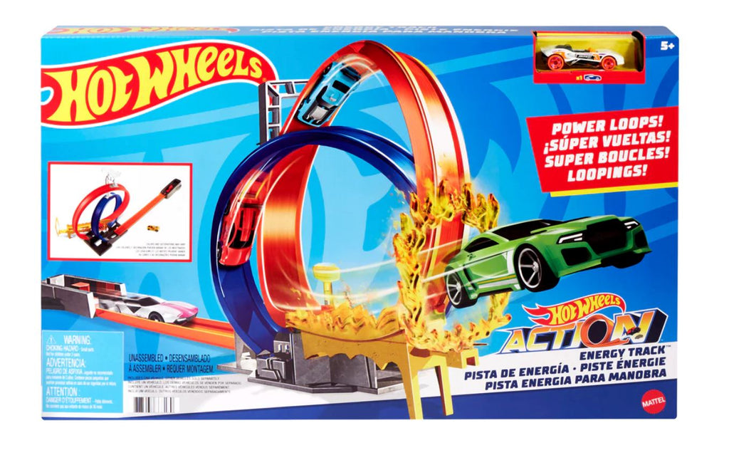 Hot Wheels Energy Track Set With Car Toys Toysmith 