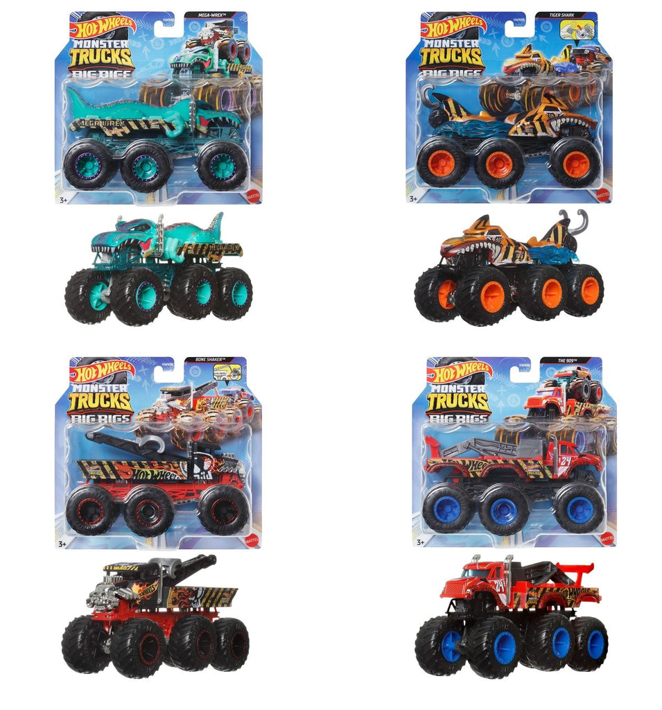 Hot Wheels Monster Trucks Big Rig Toys Toysmith 