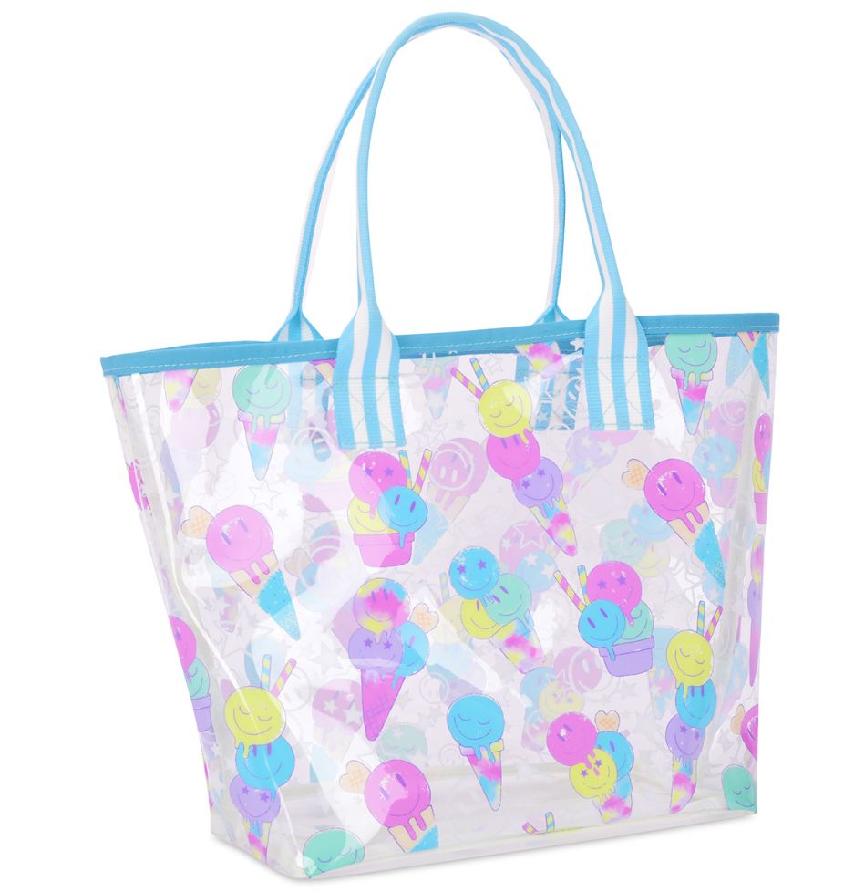 Ice Cream Party Clear Tote Bag Tote Bags Iscream 