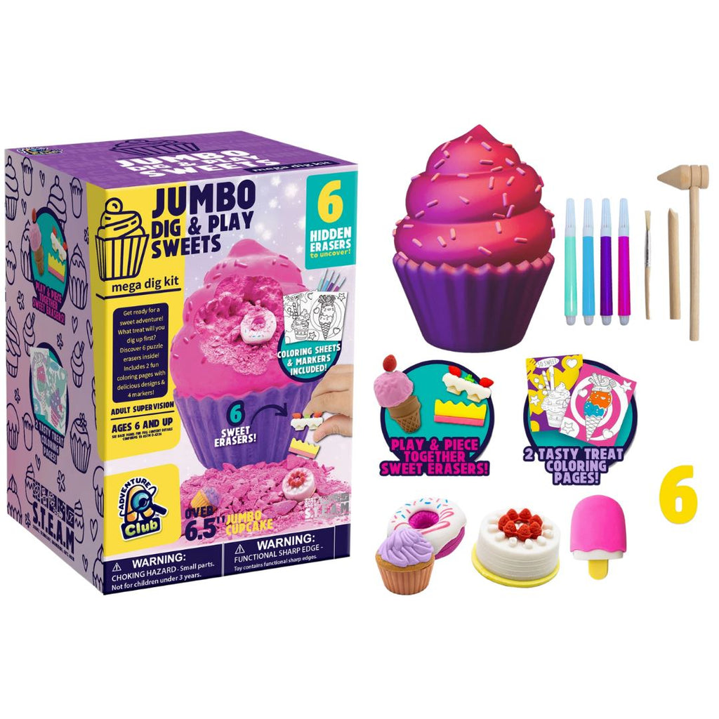 Jumbo Dig & Play Sweets Kit Toys Anker Play Products 