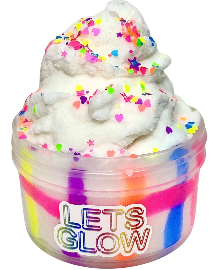 Let's Glow Cloud Slime Slime Scented Slime by Amy 