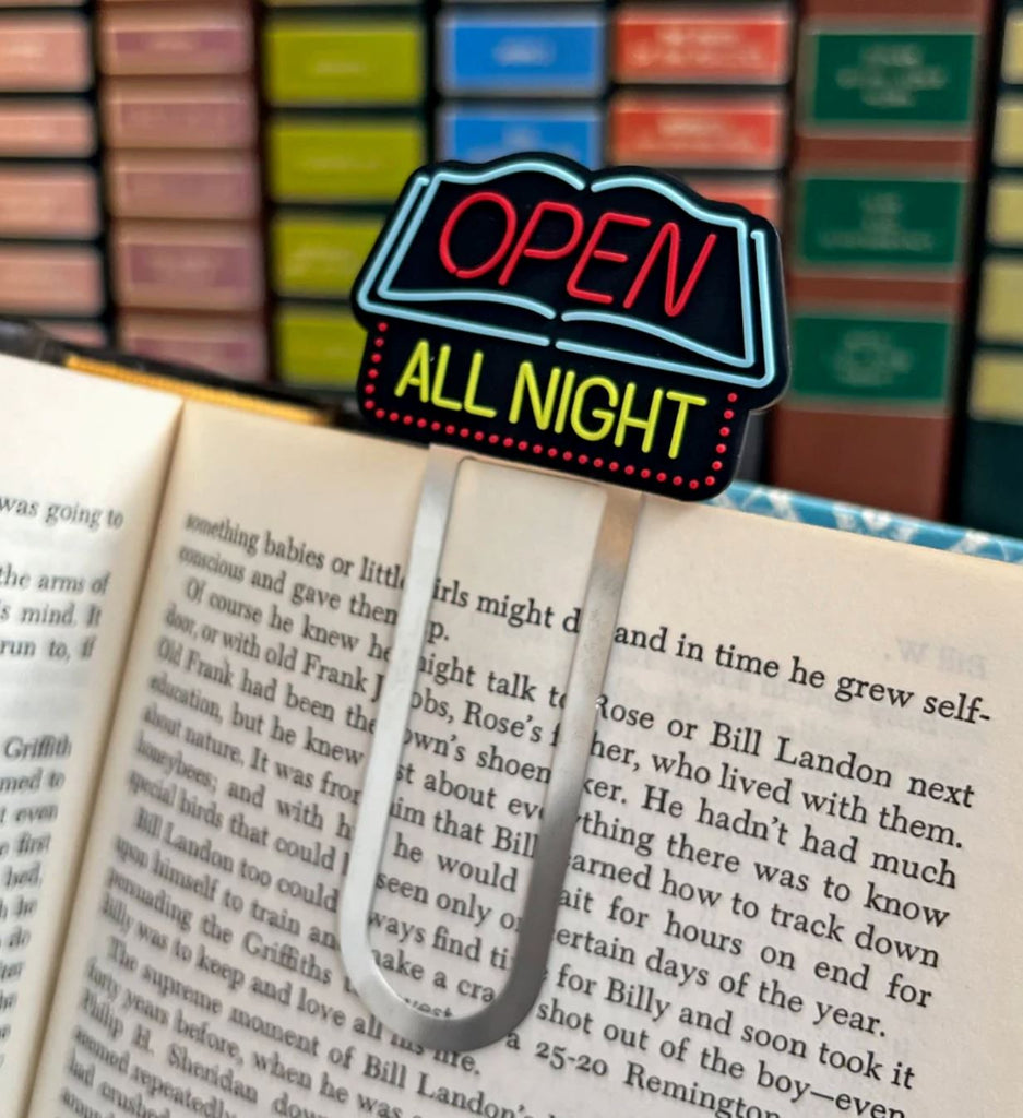 Light Reading Bookmark - Open All Night FUN! Fred & Friends 