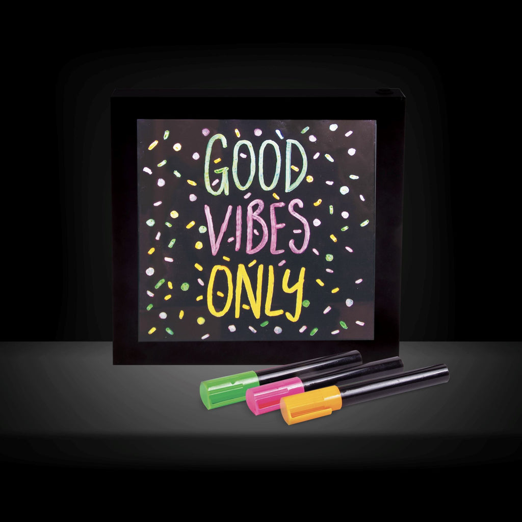 Light Up Neon Effect Frame - with 3 Pens Toys Fizz Creations 