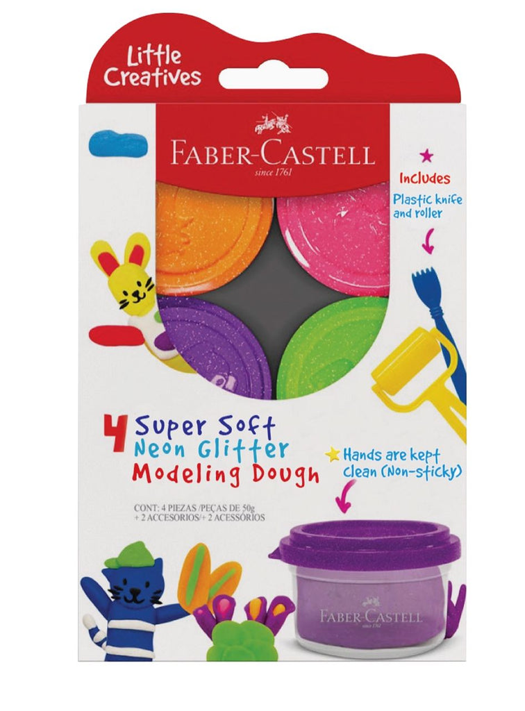 Little Creatives Supersoft Modeling Dough Arts & Crafts Faber Castell 