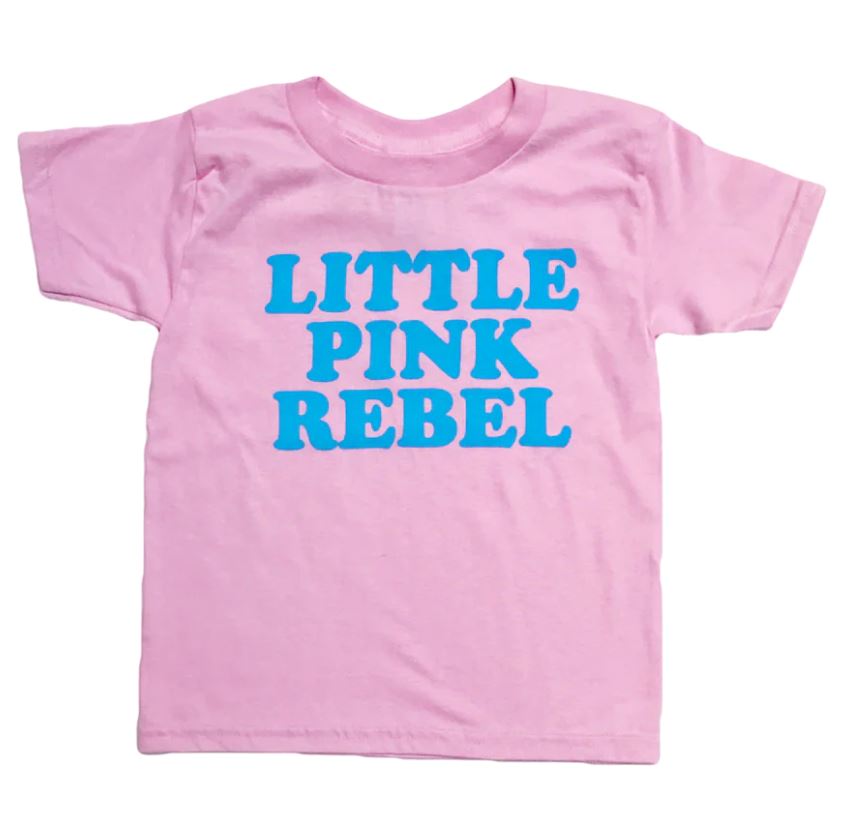 Little Pink Rebel Tee Tops Gunner & Lux 