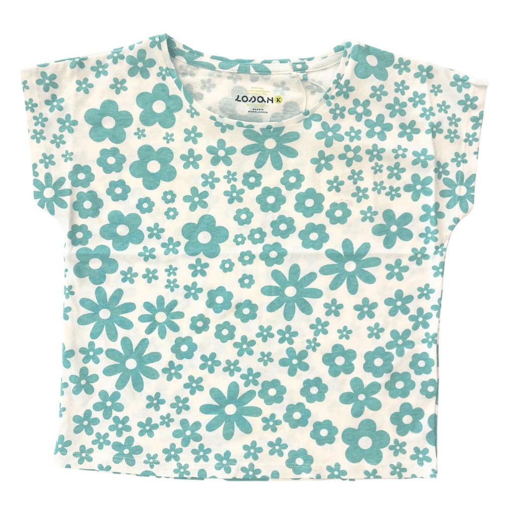 Losan Flowers T-Shirt Tops Losan Kids 