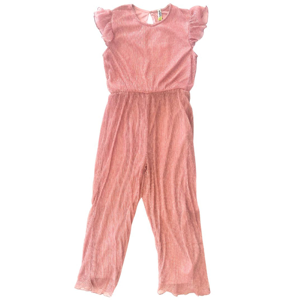 Losan Pink Voile Jumpsuit Romper Losan Kids 