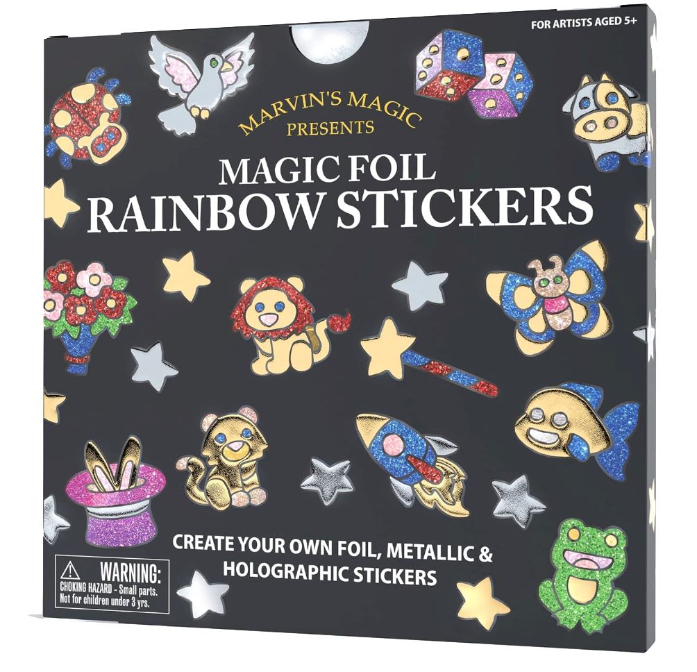 Magic Foil Rainbow Stickers Sticker Marvin's Magic 