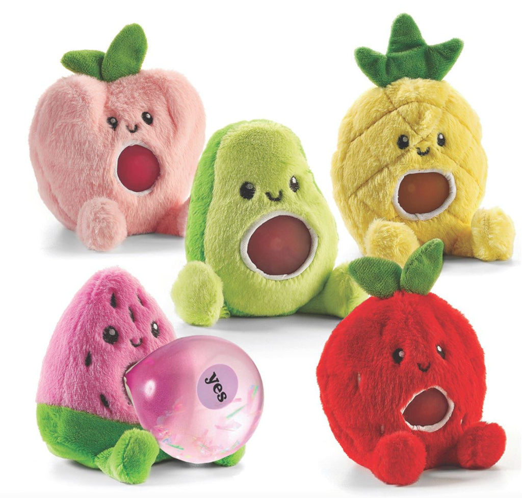 Magic Fortune Friends Waterball - Squishy Toy Fruit Plush Top Trenz 