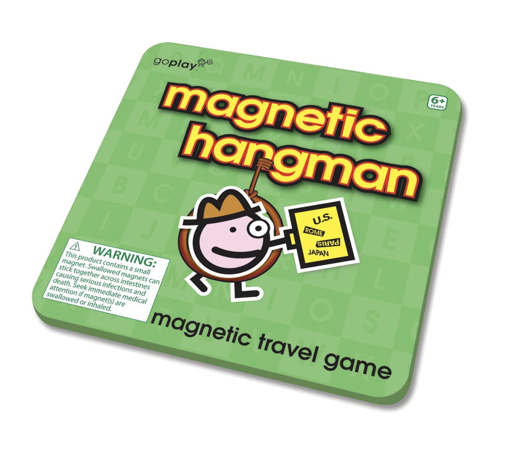 Magnetic Hangman Travel Game Games Toysmith 