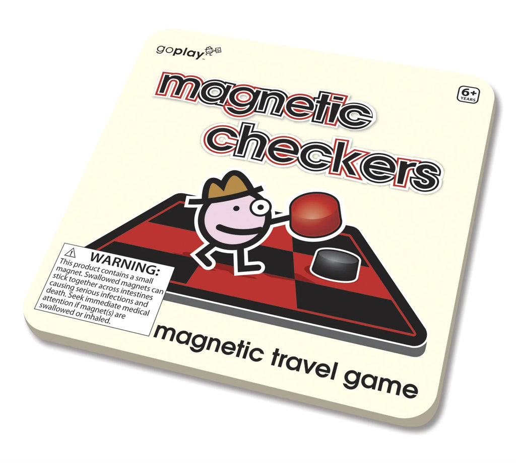 Magnetic Travel Checkers Games Toysmith 