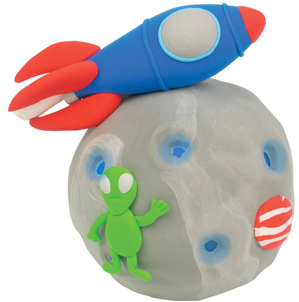 Make Your Own Light Up Rocket Kit Arts & Crafts Iscream 