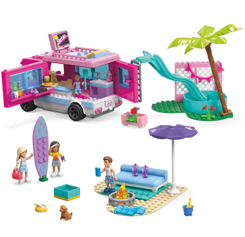 MEGA Barbie Dream Camper Adventure Toys Toysmith 