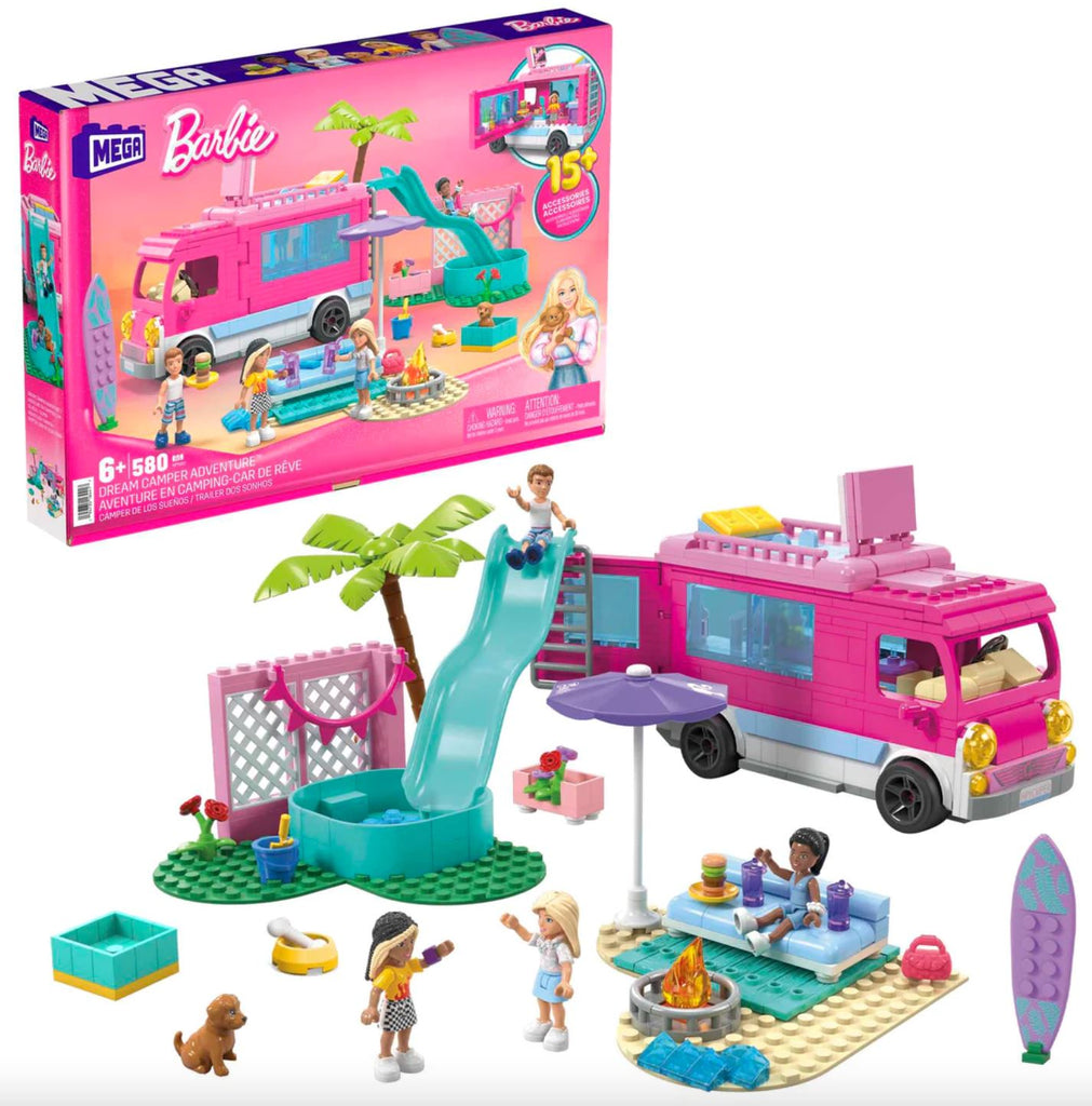 MEGA Barbie Dream Camper Adventure Toys Toysmith 