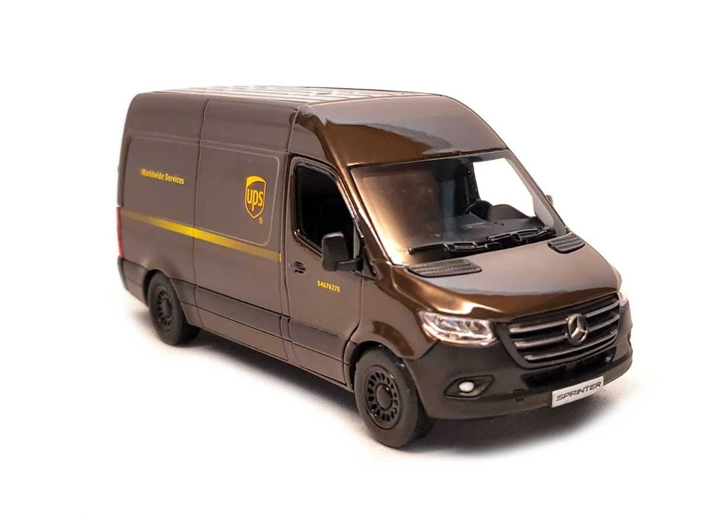 Mercedes-Benz Sprinter UPS Edition Die-Cast-Car Toys Luna Die-Cast Cars 