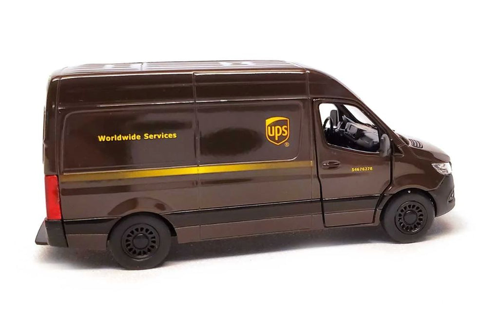 Mercedes-Benz Sprinter UPS Edition Die-Cast-Car Toys Luna Die-Cast Cars 