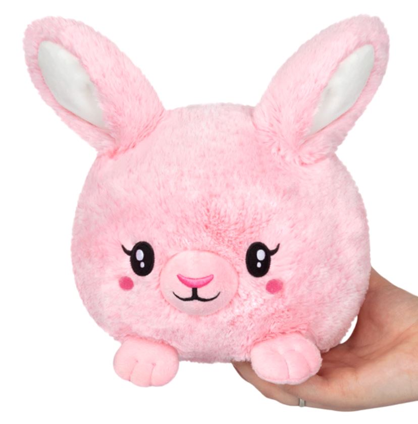 Mini Squishable Pink Fluffy Bunny Plush Squishable 
