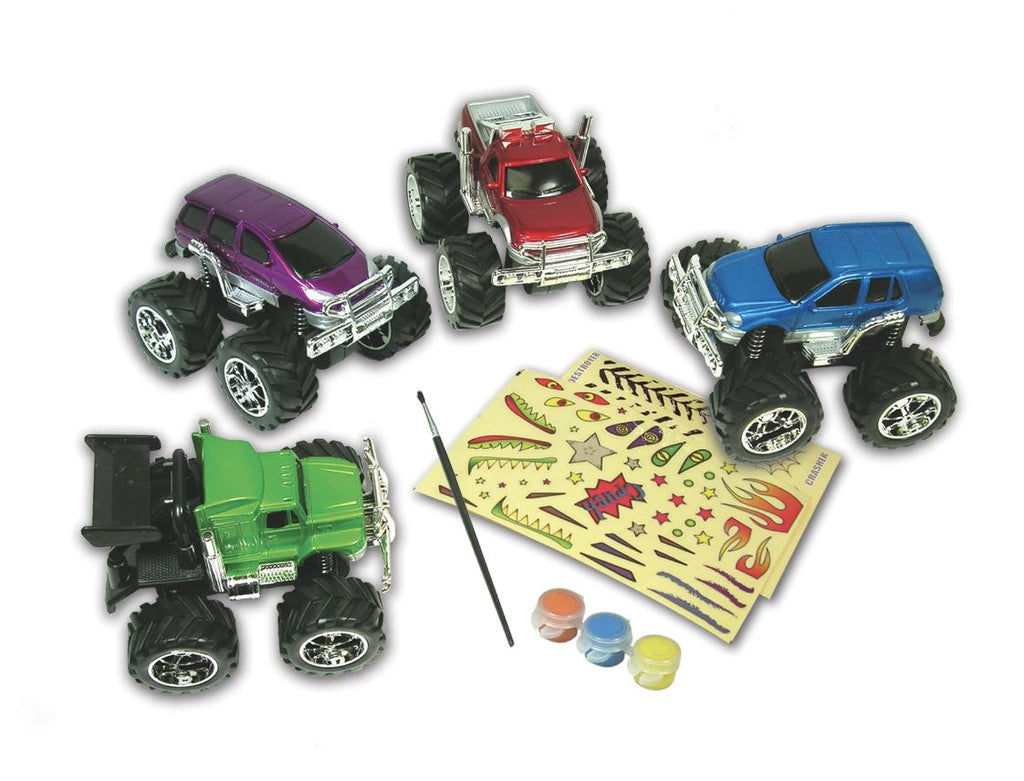 Monster Trucks Custom Shop Toys Faber Castell 