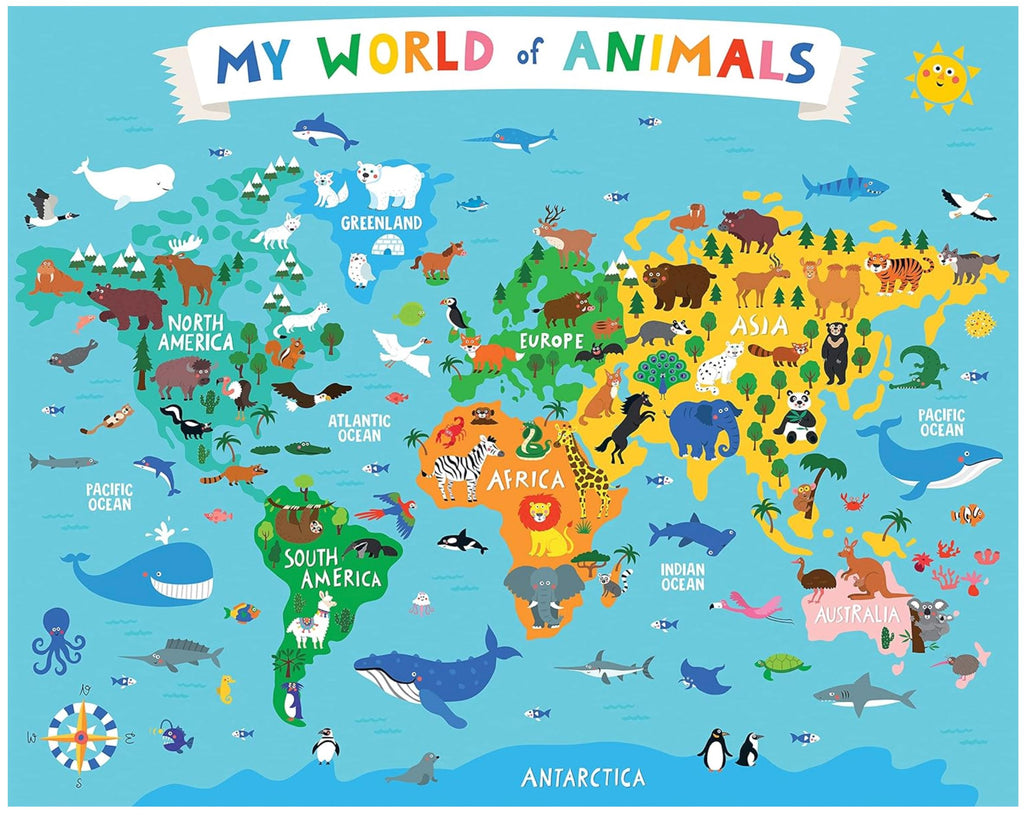 My World Of Animals 36 Piece Puzzle puzzle Sourcebooks 