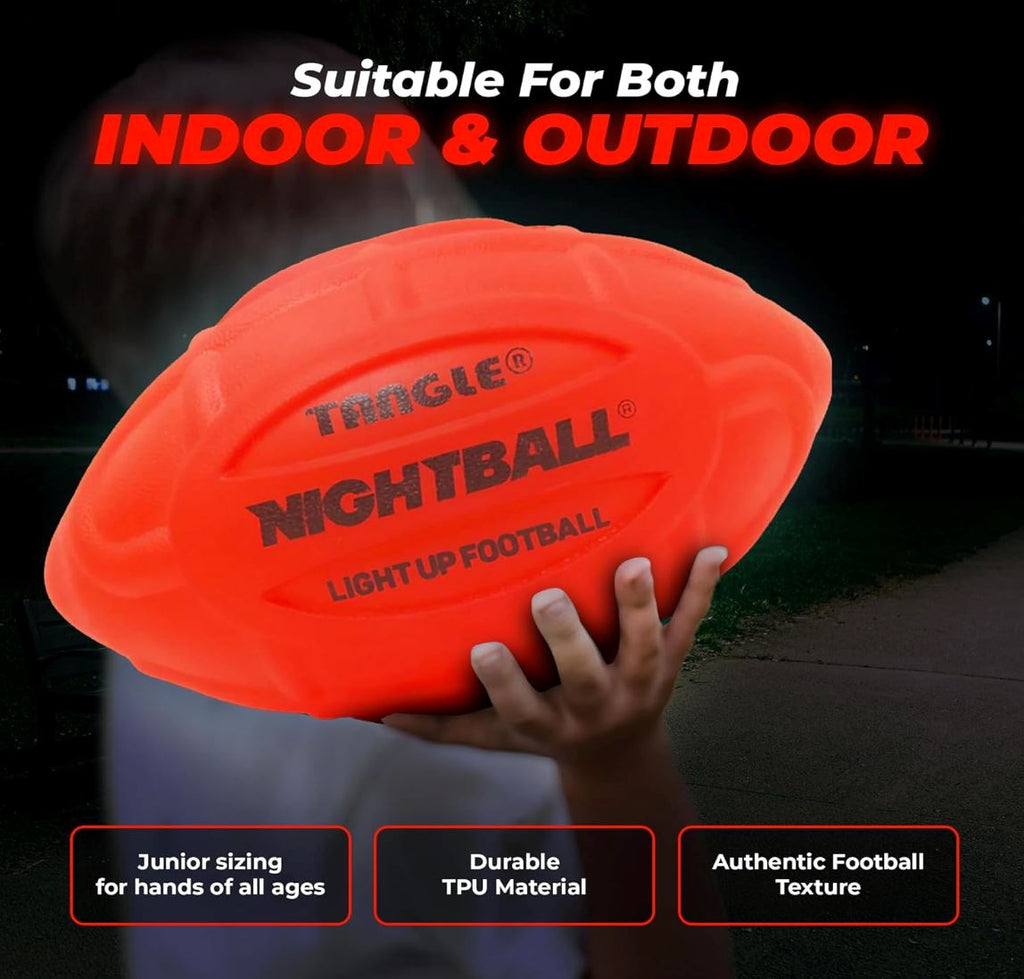 Nightball Light-Up Led Football Toys Tangle 