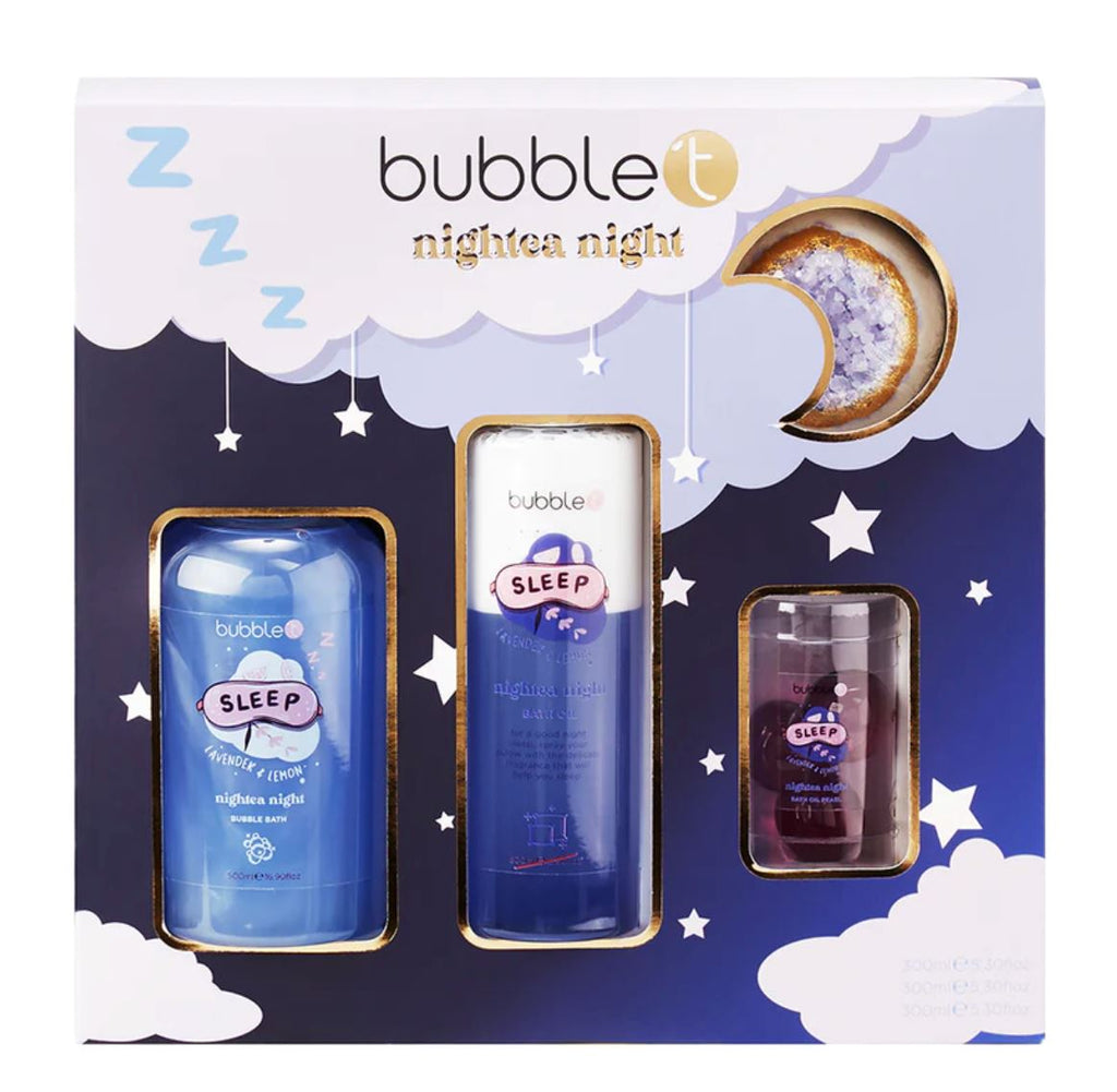 Nightea Night Bath & Shower Gift Set bath Bubble T Cosmetics 