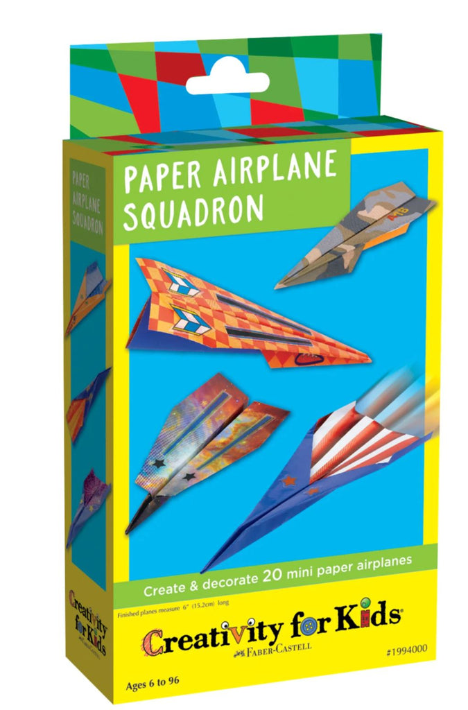 Paper Airplane Squadron Arts & Crafts Faber Castell 