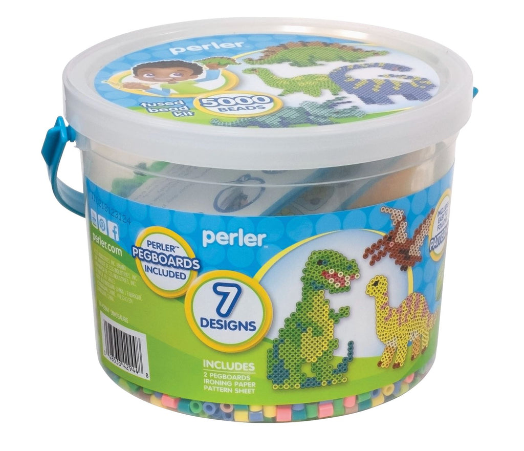 Perler Bucket - Dinosaurs Arts & Crafts Anker Play Products 