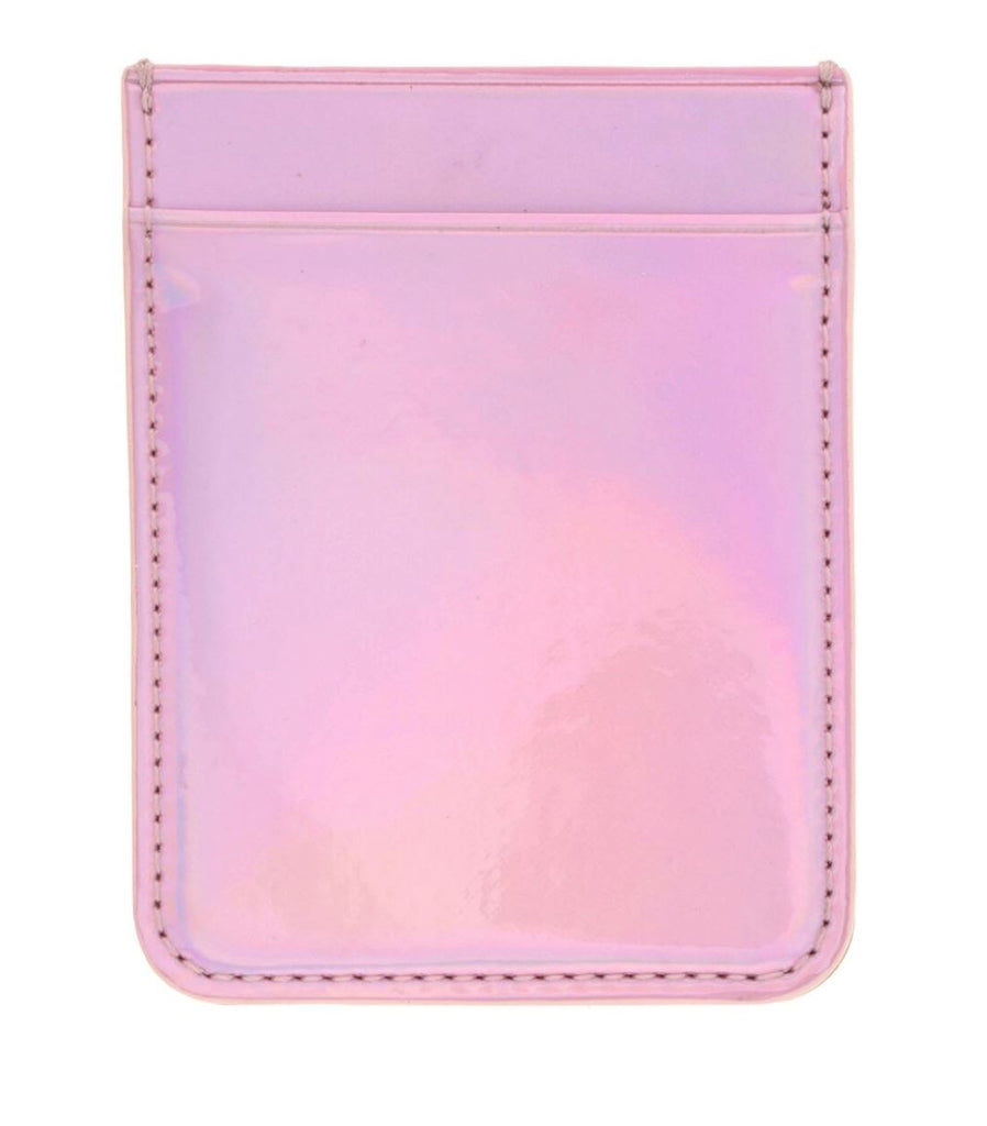 Pink Iridescent Phone Wallet Accessories Jane Marie 