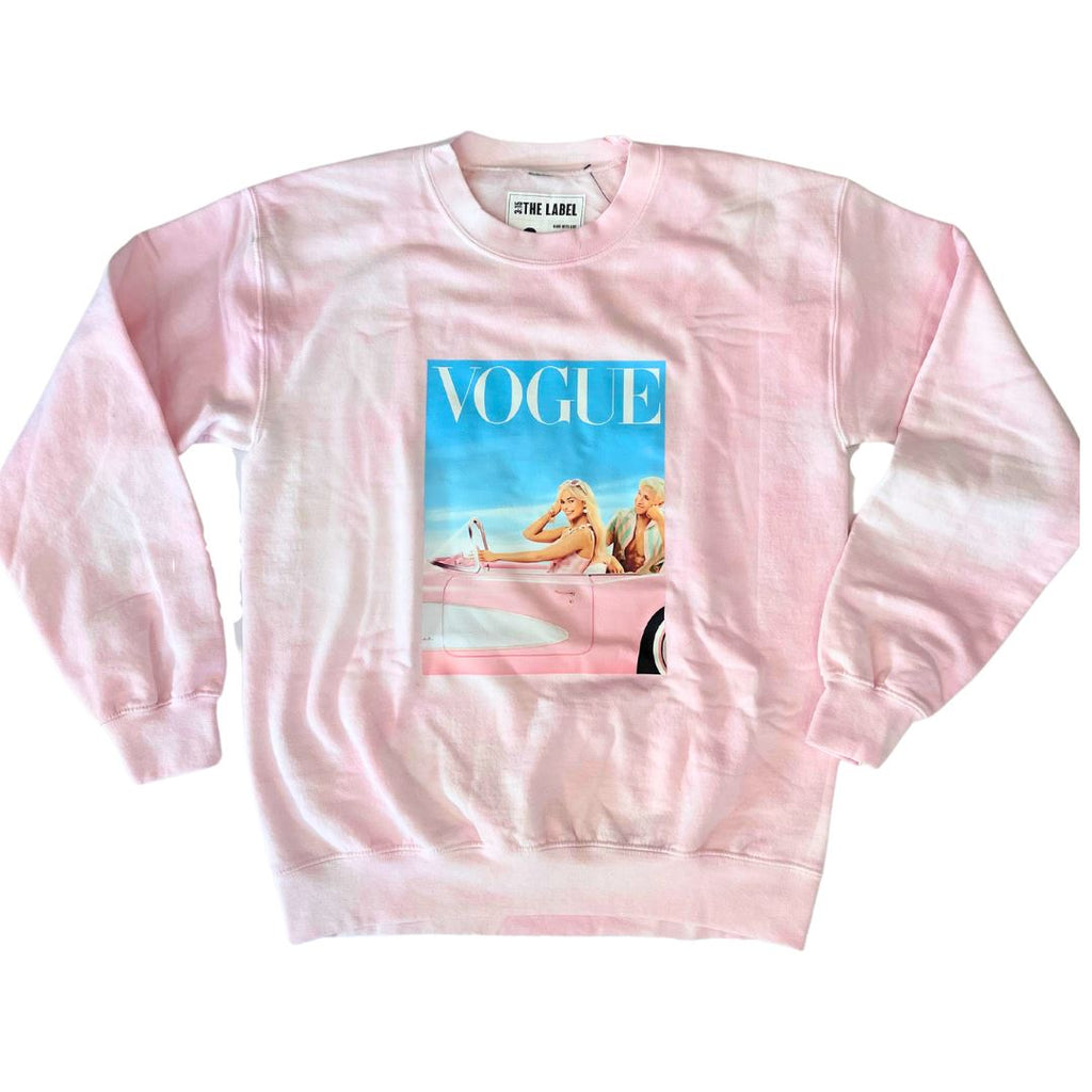 Pink Tie Dye Barbie & Ken Sweatshirt sweatshirt 3:15 The Label 