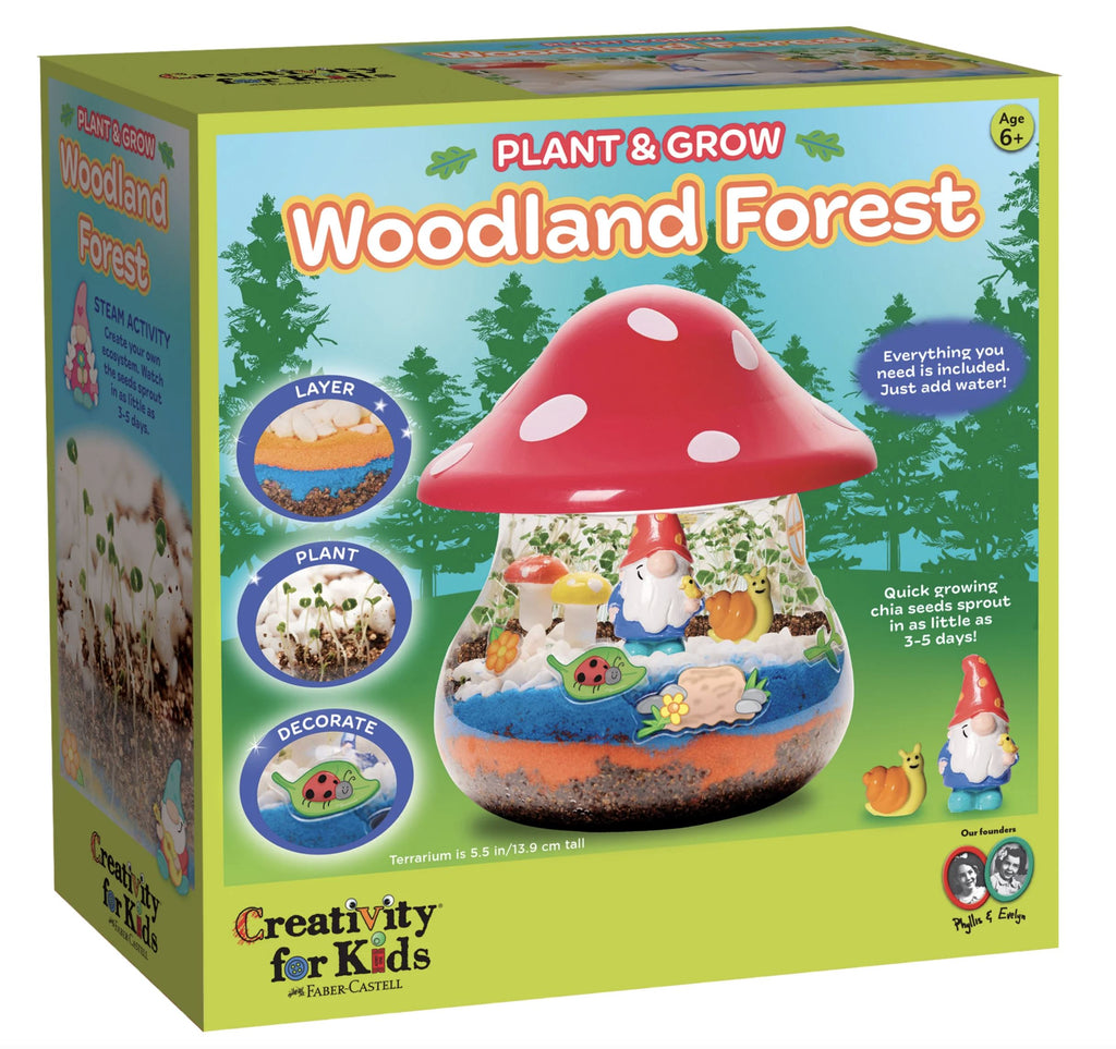 Plant & Grow Woodland Forest Toys Faber Castell 