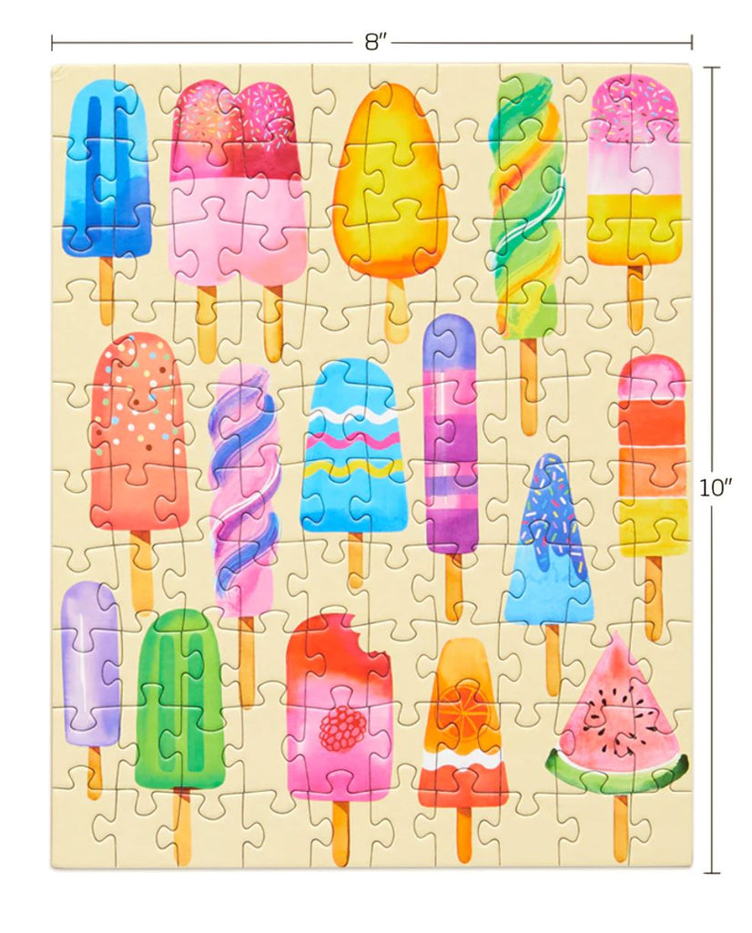 Popsicle Party 100 Piece Puzzle puzzle WerkShoppe 