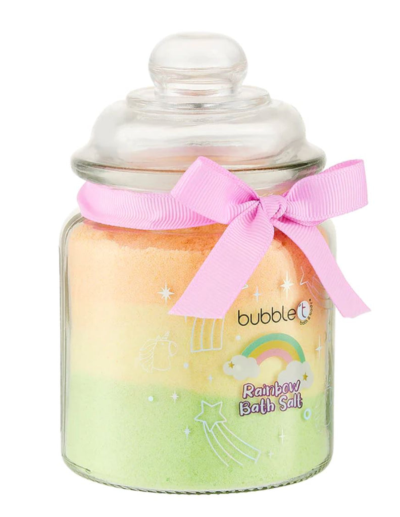 Rainbow Fizzy Bath Powder bath salts Bubble T Cosmetics 