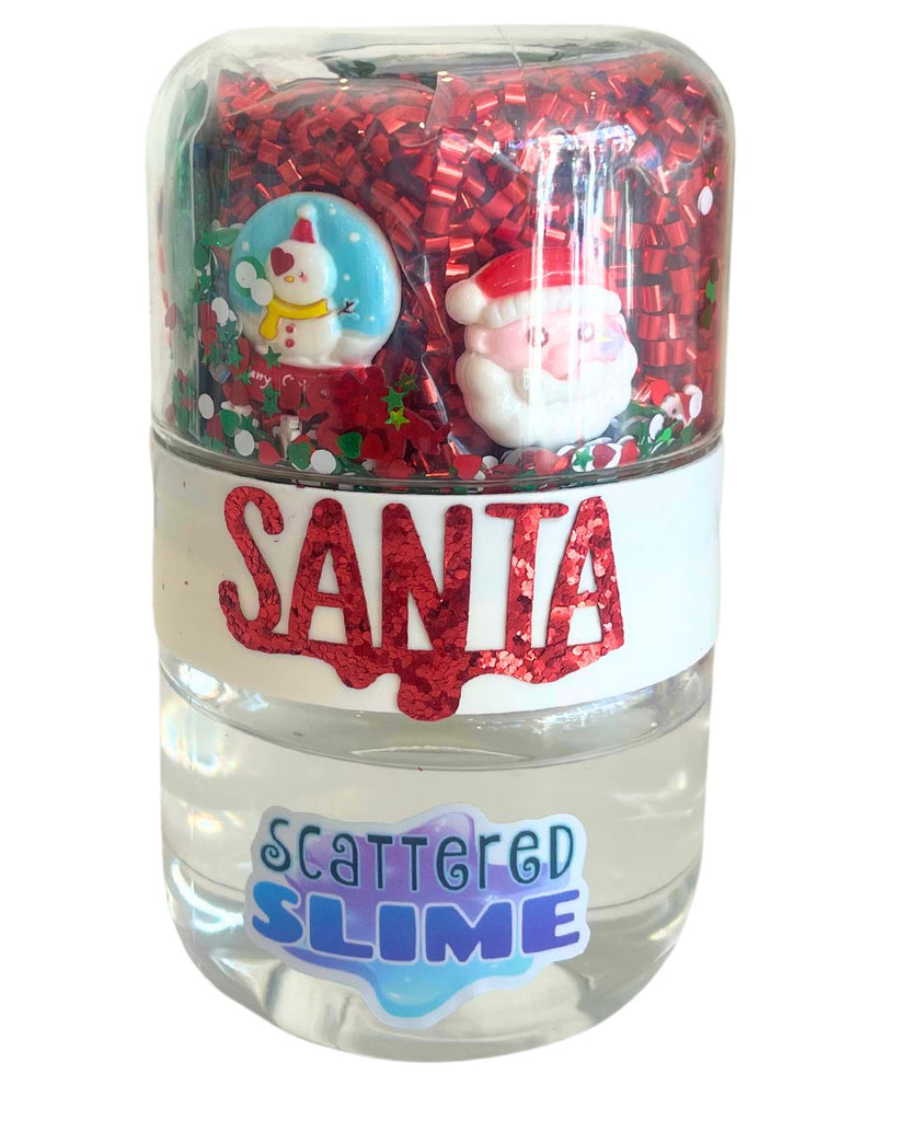 Santa Christmas Slime Kit Slime Scattered Slime 