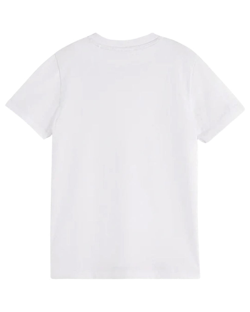 Scotch & Soda Logo White T-Shirt Tops Scotch & Soda 