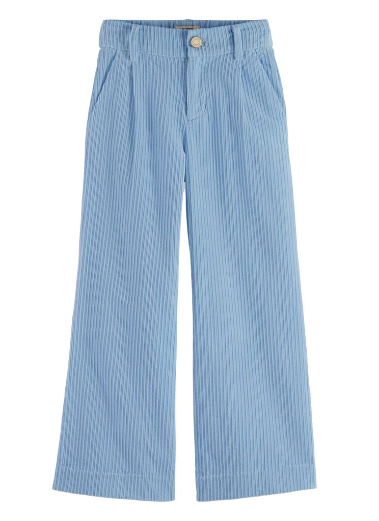 Scotch & Soda Pleated Wide Leg Corduroy Pants Pants Scotch & Soda 