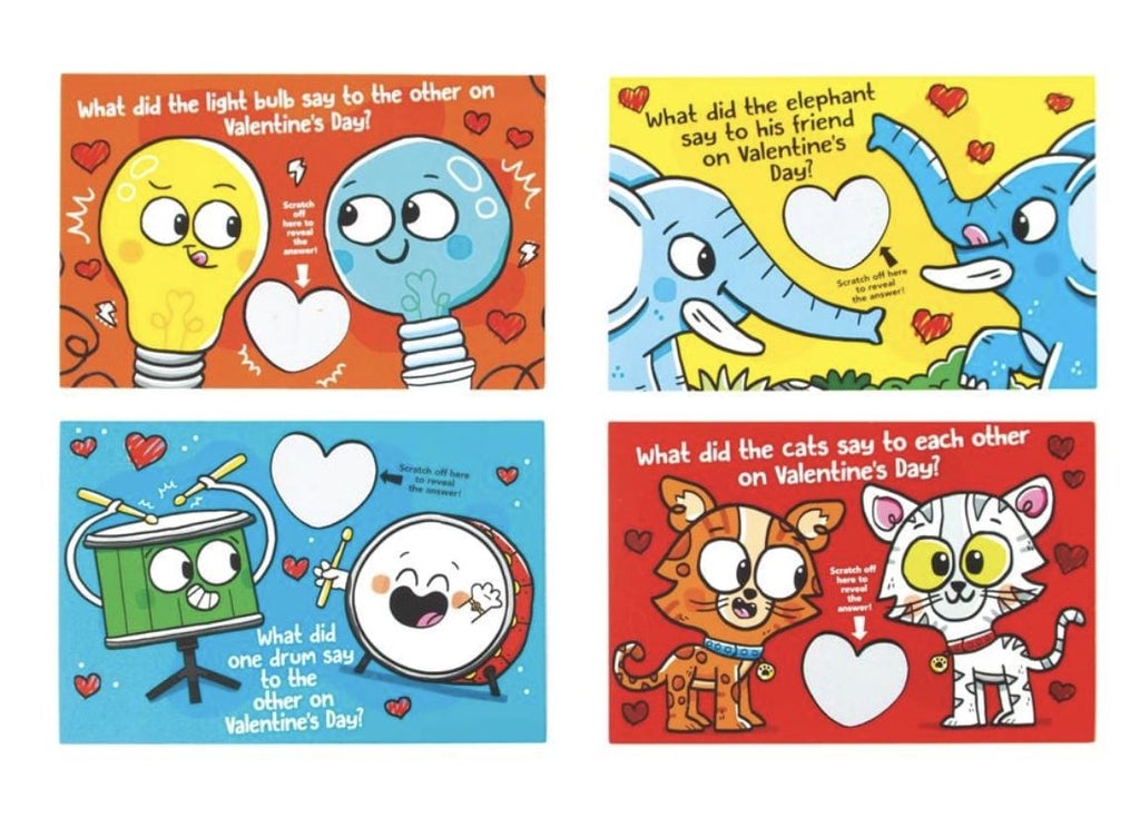 Scratch Off Valentines Jokes Toys Paper House Productions 