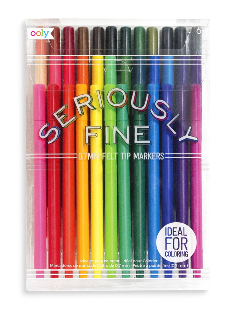 Seriously Fine Felt Tip Markers markers OOLY 