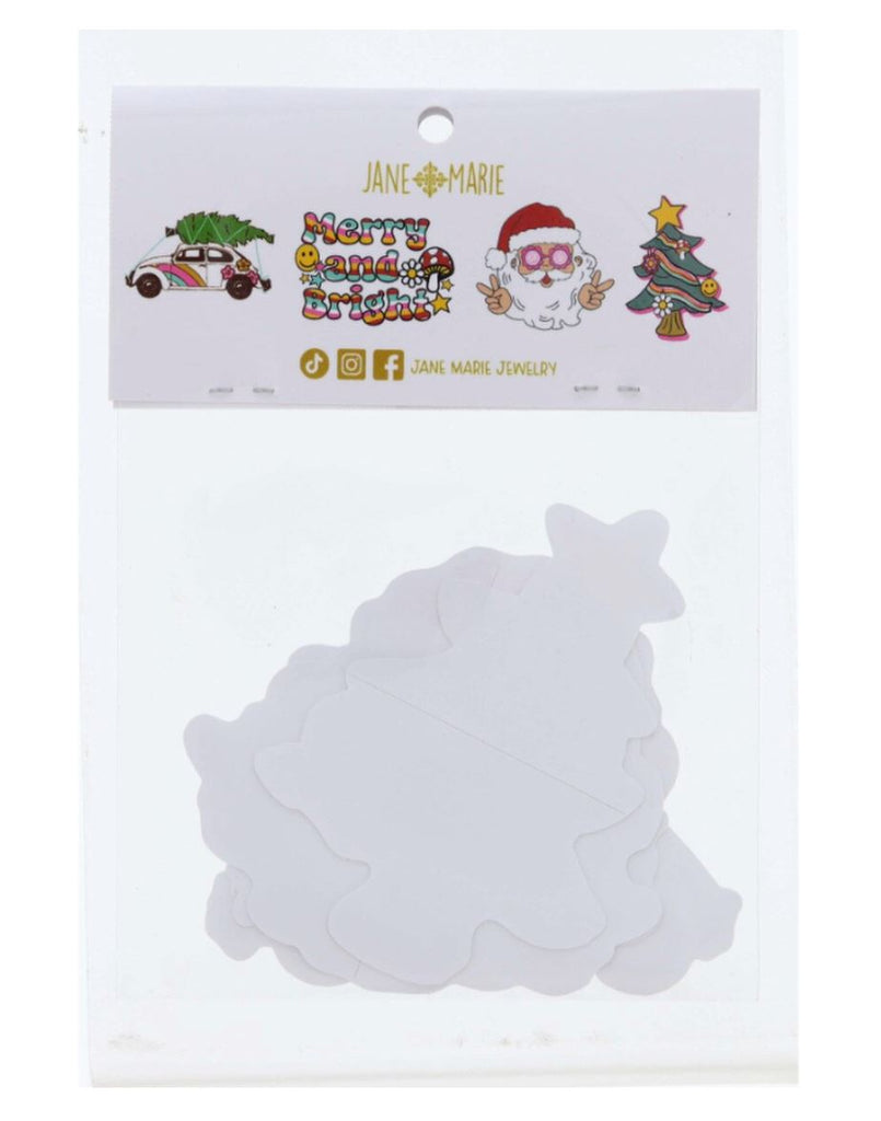 Set of 4 Stickers Groovy Christmas Sticker Jane Marie 