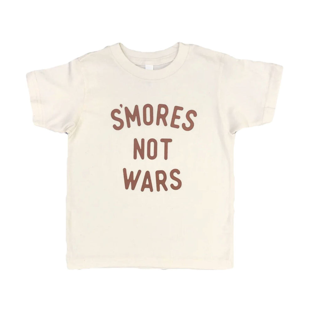 Smores Tee In Natural Tops The Wishing Elephant 